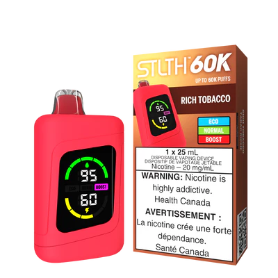 RICH TOBACCO - STLTH 60K DISPOSABLE