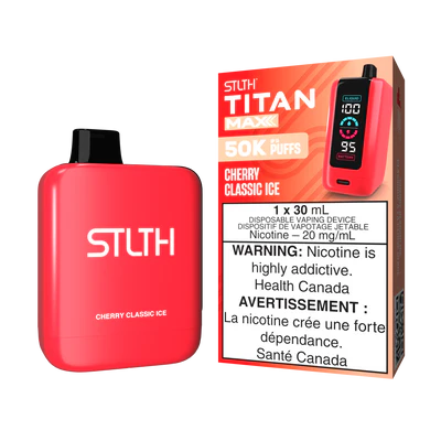 CHERRY CLASSIC ICE - STLTH TITAN MAX DISPOSABLE (30mL)