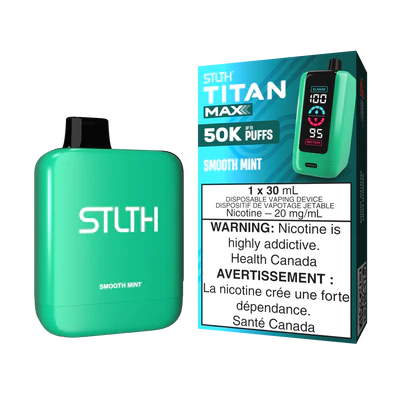 SMOOTH MINT - STLTH TITAN MAX DISPOSABLE (30mL