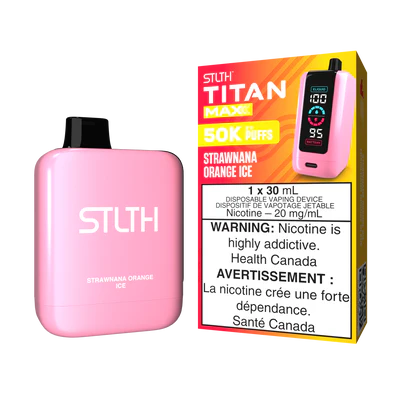 STRAWNANA ORANGE ICE - STLTH TITAN MAX DISPOSABLE (30mL)