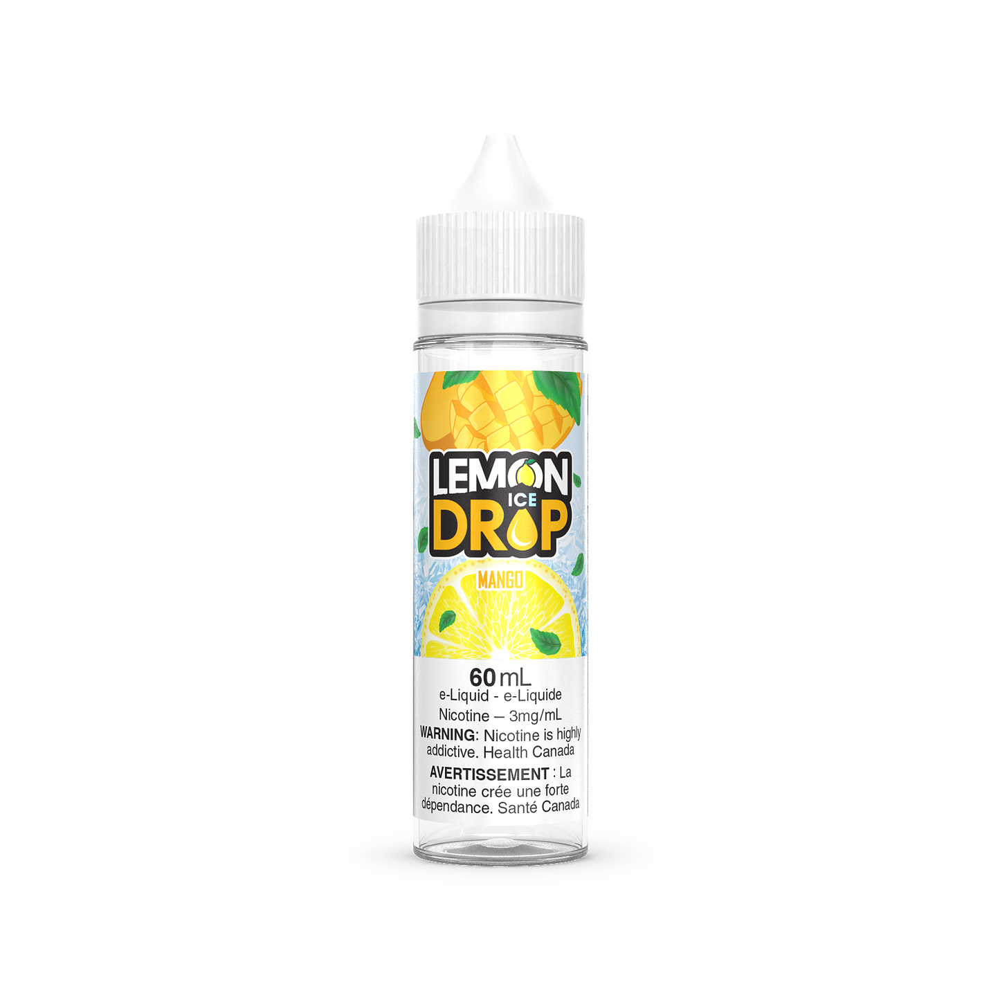 MANGO - Lemon Drop ICE - 60ml - FREE BASE - E-Liquid