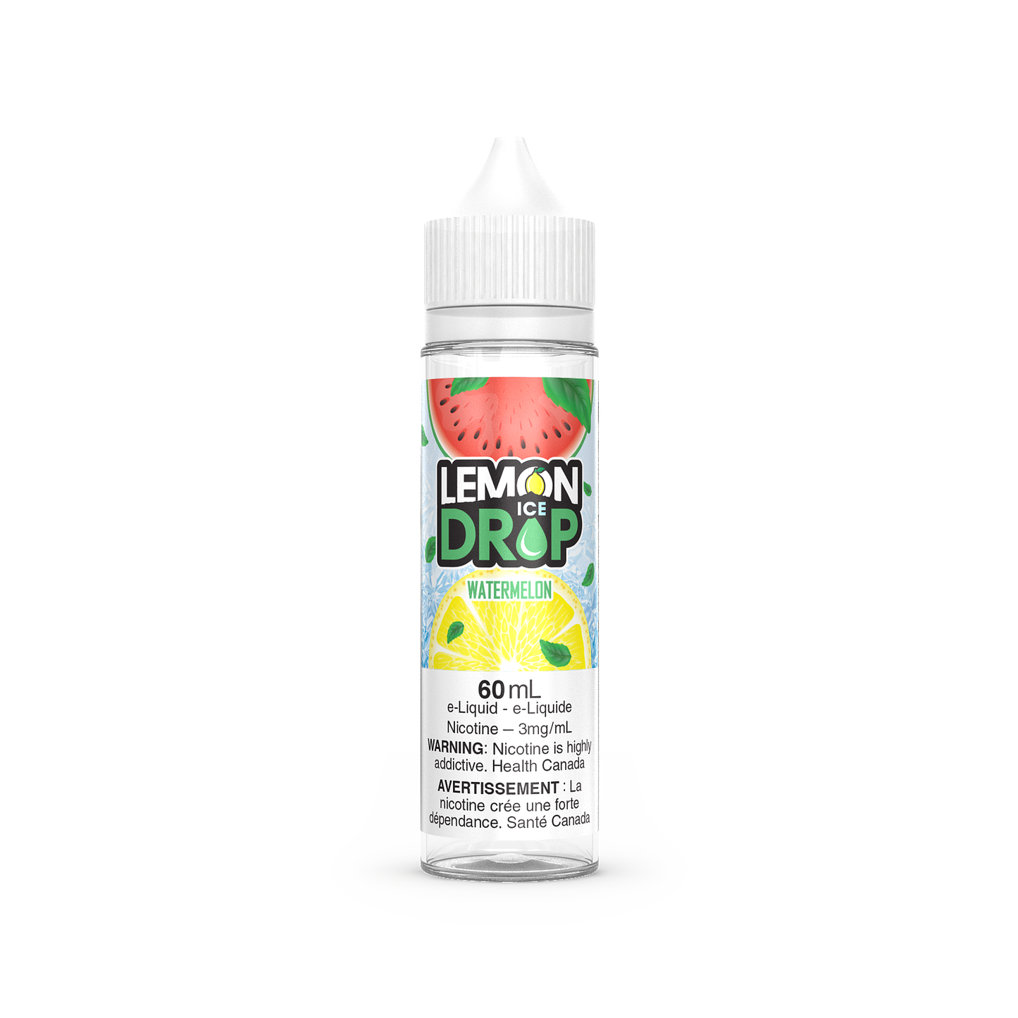 WATERMELON - Lemon Drop ICE - 60ml - FREE BASE - E-Liquid