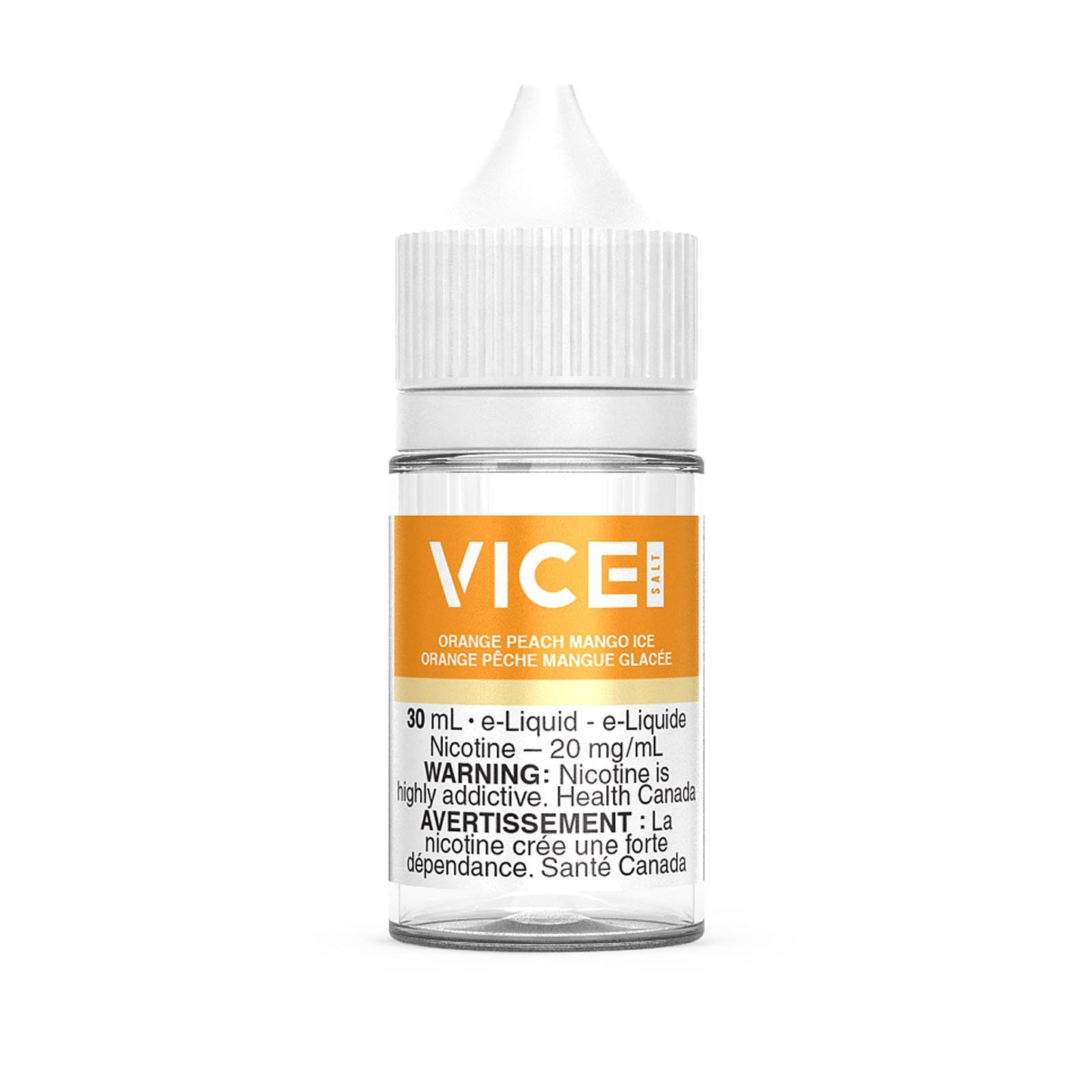 ORANGE PEACH MANGO ICE - VICE SALT NIC E-JUICE - 30ml - 12mg