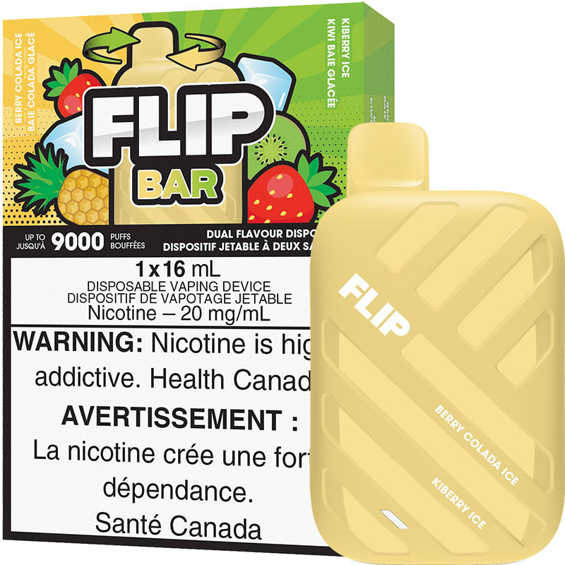 FLIPBAR 9K - Berry Colada Ice & Kiberry Ice - 16ml 20mg