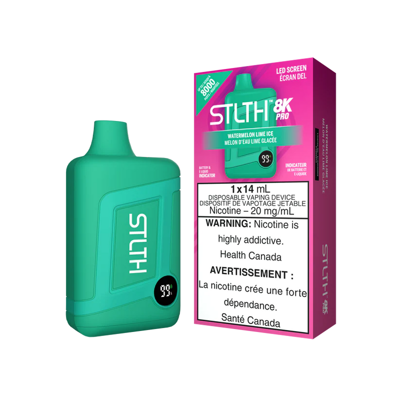 STLTH 8K Pro - Watermelon Lime Ice 14ml 20mg