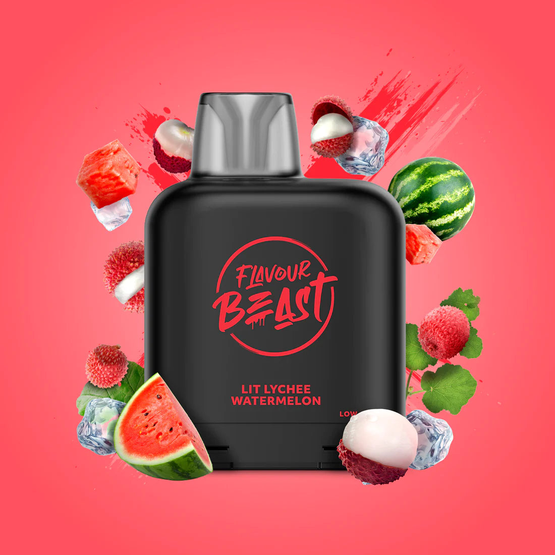 Level X Flavour Beast 7K Lit Lychee Watermelon Iced 14mL 20mg