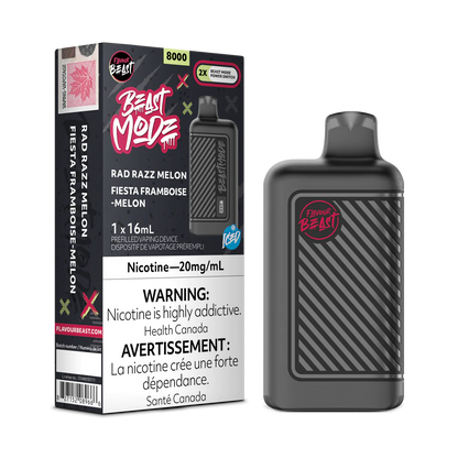 Flavour Beast Beast Mode 8K Rad Razz Melon Iced 16ml 20mg