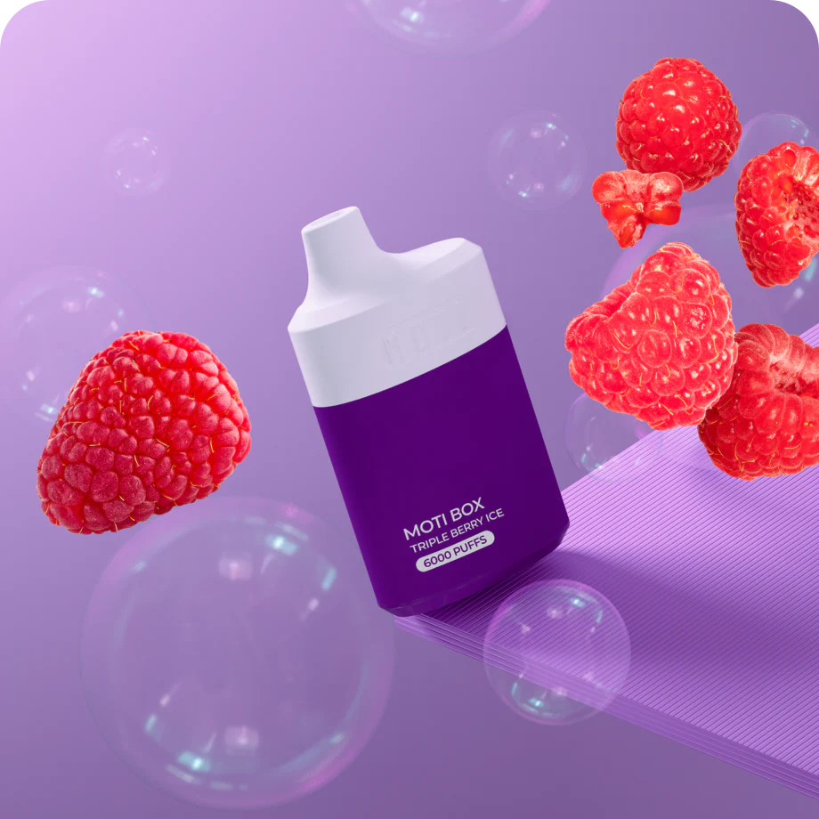 Moti BOX 6000 Triple Berry Ice 14ml 20mg