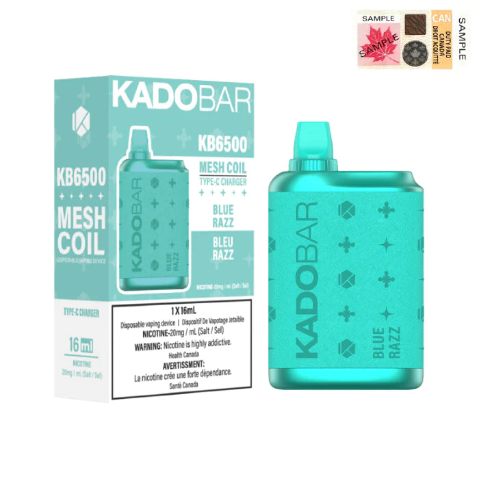 KADOBAR KB6500 Blue Razz 16ml 20mg