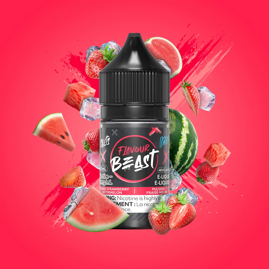 SAVAGE STRAWBERRY WATERMELON ICED - FLAVOUR BEAST E-LIQUID - 20MG