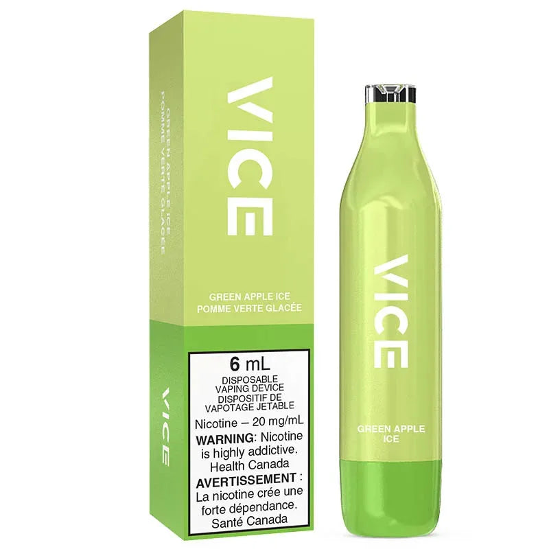 VICE 2500 - Green Apple Ice 6ml 20mg
