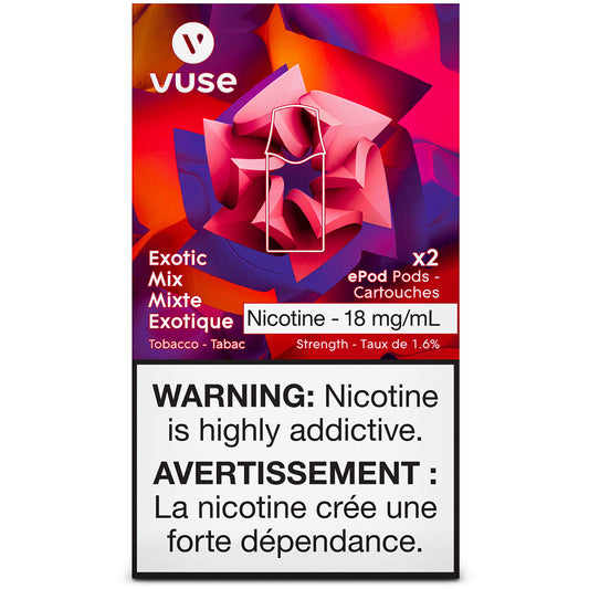 VUSE ePod X2 - Exotic Mix 18mg