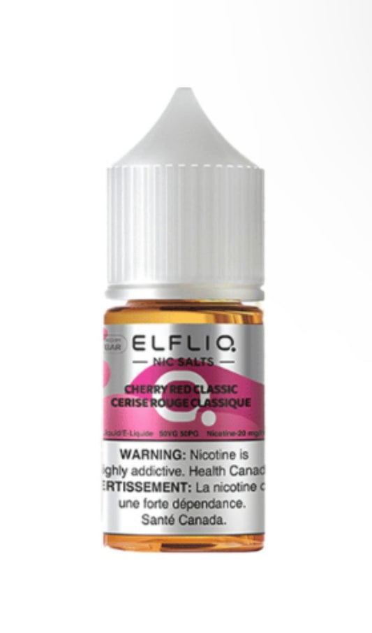 CHERRY RED CLASSIC - ELFLIQ NIC SALT E-LIQUID - 30ML - 20MG
