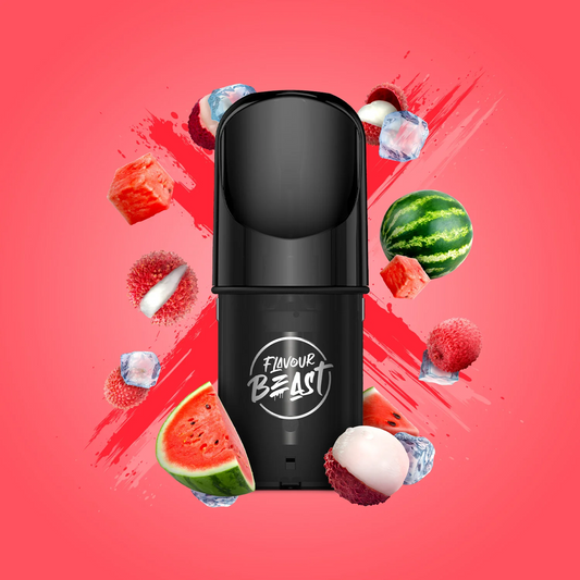 Lit Lychee Watermelon Iced - Flavour Beast Pod Pack - 20mg