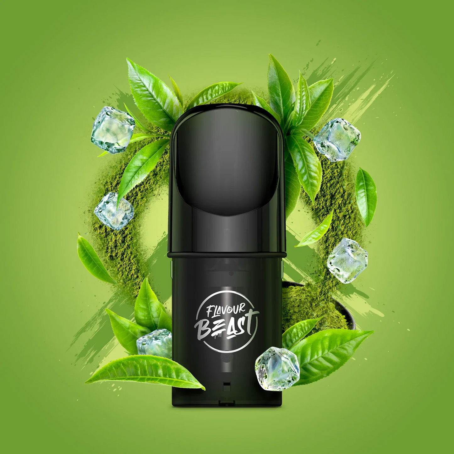 Mighty Matcha Iced - Flavour Beast Pod Pack - 20mg