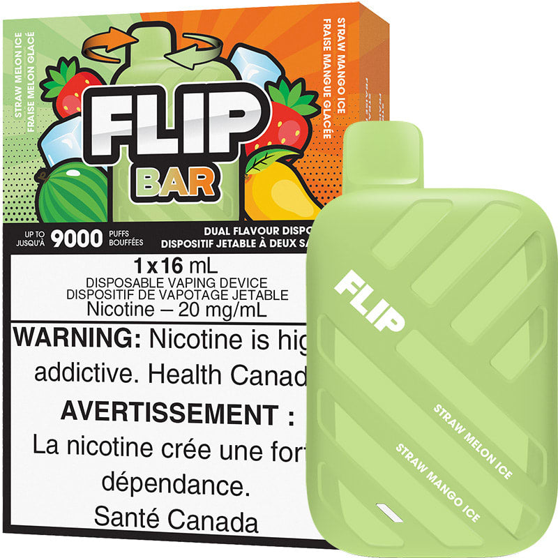 FLIPBAR 9K - Straw Mango Ice & Straw Melon Ice - 16ml 20mg