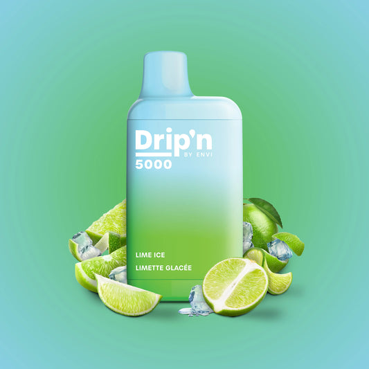 Drip’n By Envi 5000 - Lime Ice 10ml 20mg