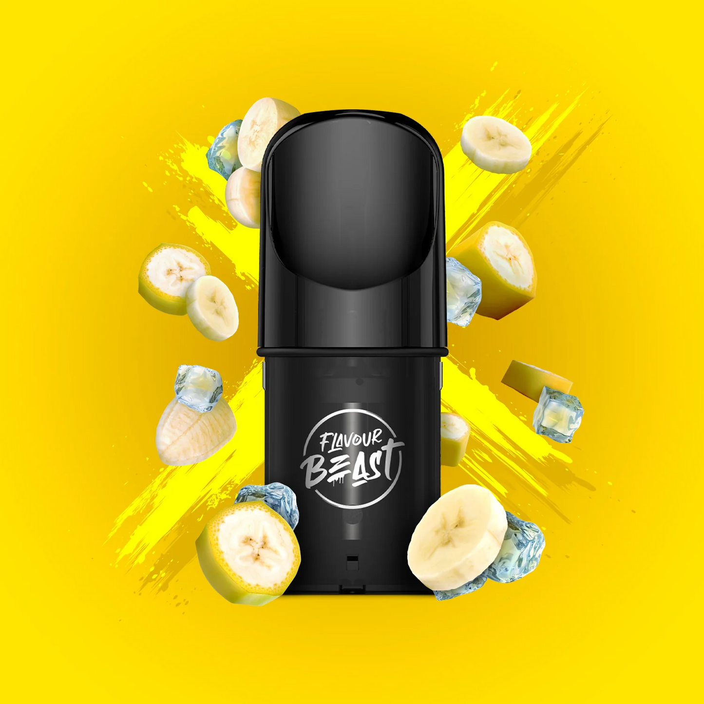 Bussin Banana Iced - Flavour Beast Pod Pack - 20mg