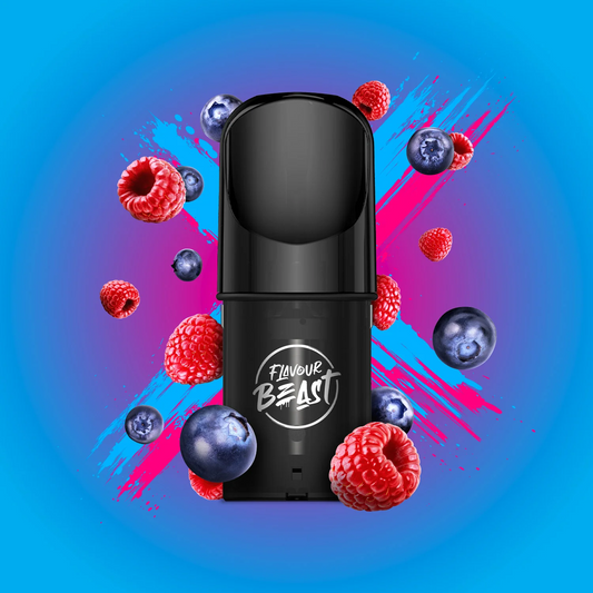 Bomb Blue Razz - Flavour Beast Pod Pack - 20mg