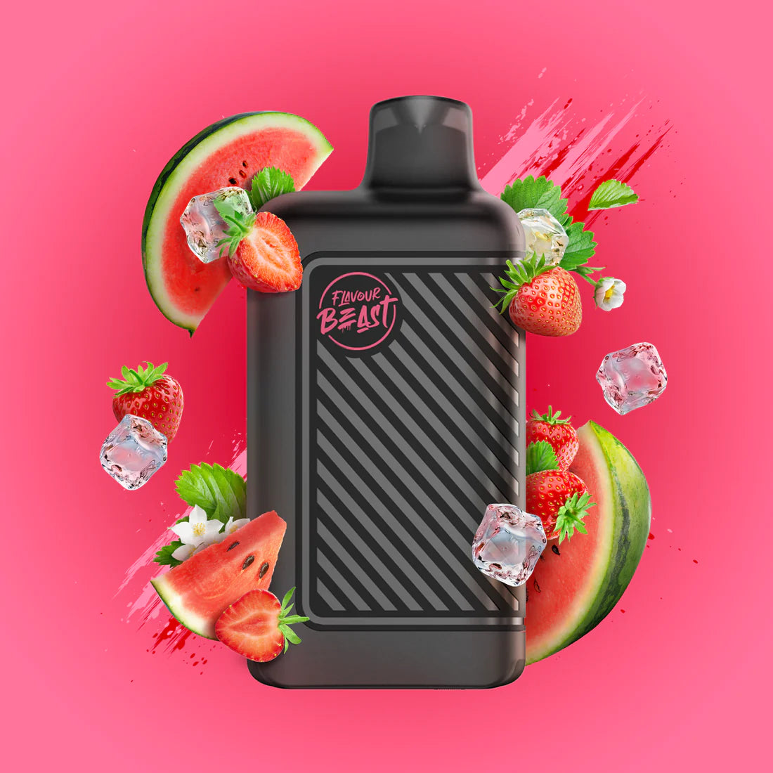 Flavour Beast Beast Mode 8K Savage Strawberry Watermelon Iced 16ml 20mg