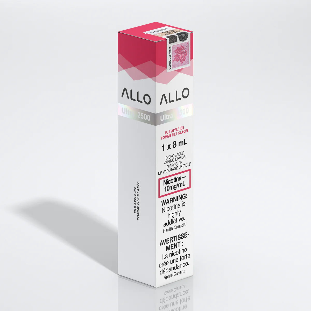 ALLO Ultra 2500 - Fuji Apple Ice 10mg