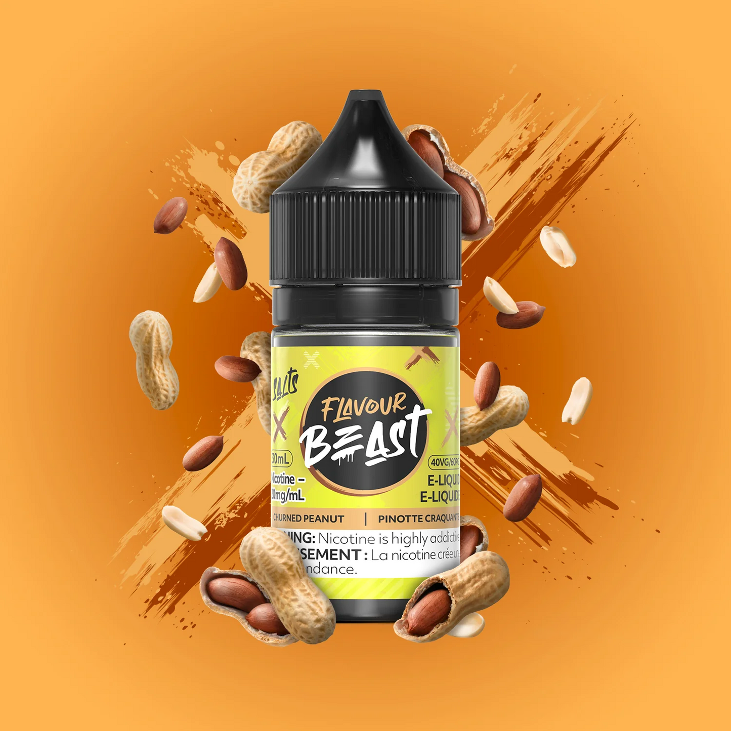 CHURNED PEANUT - FLAVOUR BEAST E-LIQUID - 20MG