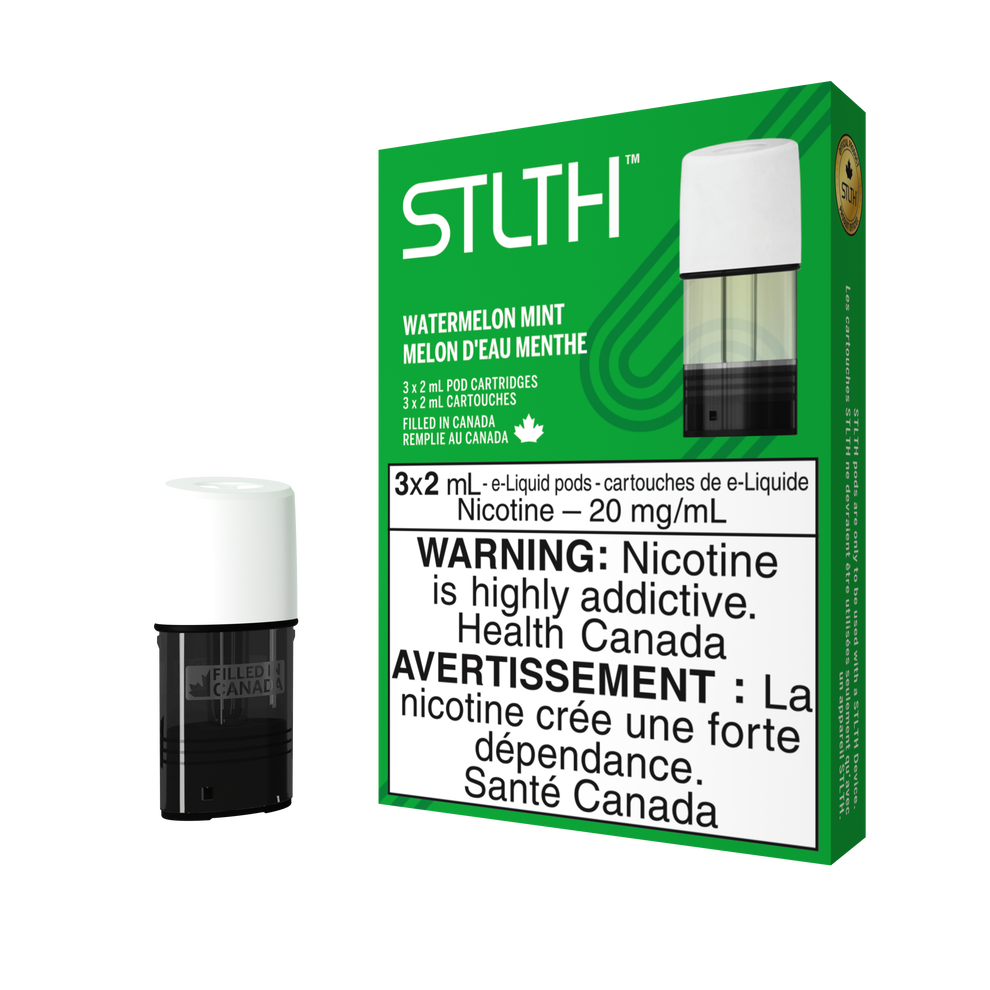 Watermelon Mint - STLTH Pod Pack - 20mg - Regular