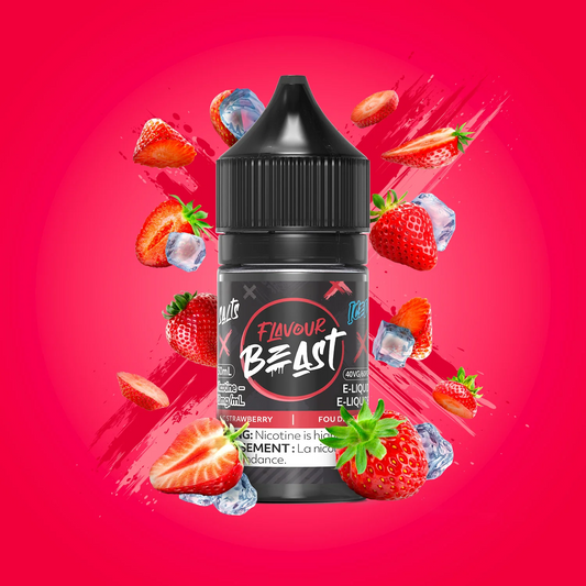 SIC STRAWBERRY ICED - FLAVOUR BEAST E-LIQUID - 10MG