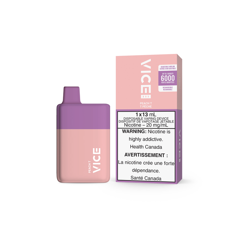 VICE BOX 6K - Peach T 13ml 20mg