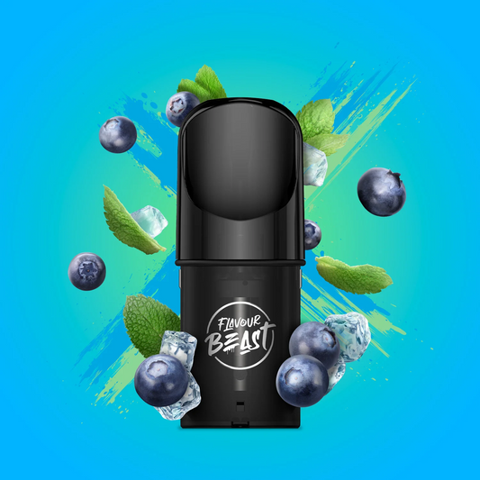 Blessed Bluberry Mint Iced - Flavour Beast Pod Pack - 20mg