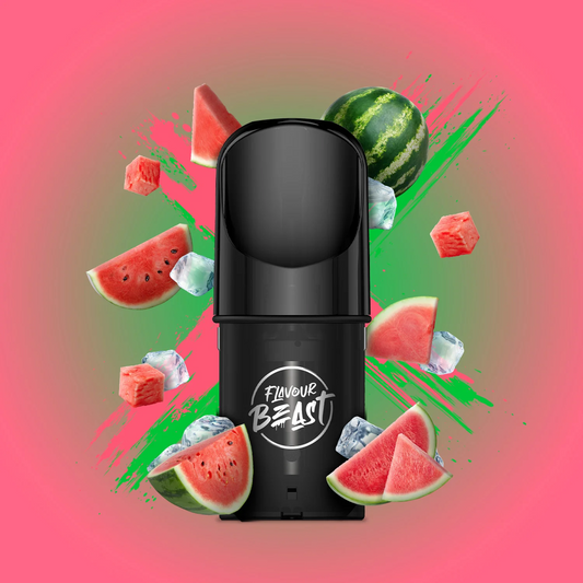 Weekend Watermelon Iced - Flavour Beast Pod Pack - 20mg