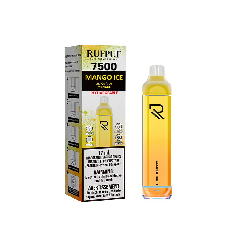 RufPuf 7500 - Mango Ice 17ml 20mg