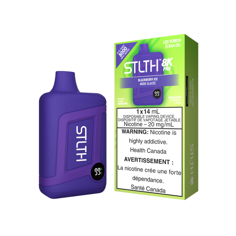 STLTH 8K Pro - Blackberry Ice 14ml 20mg