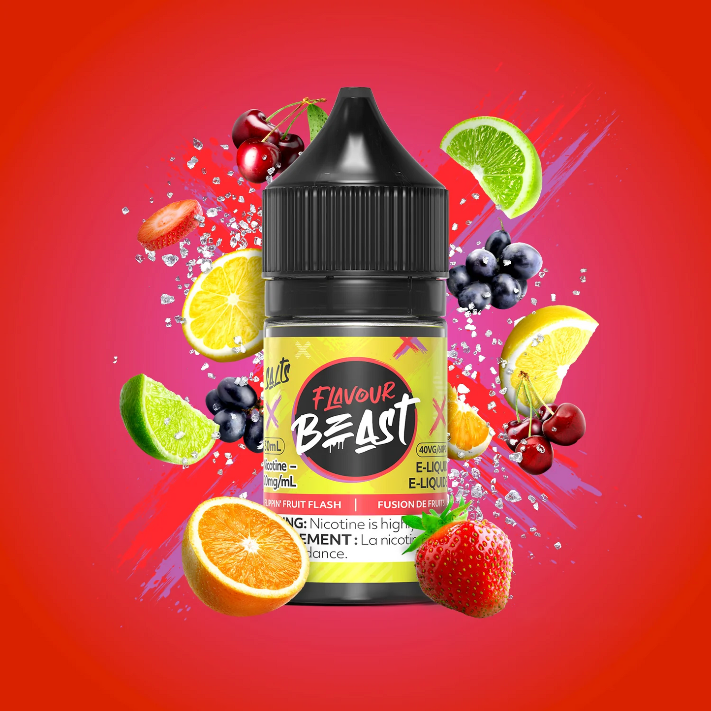 FLIPPIN FRUIT FLASH - FLAVOUR BEAST E-LIQUID - 20MG