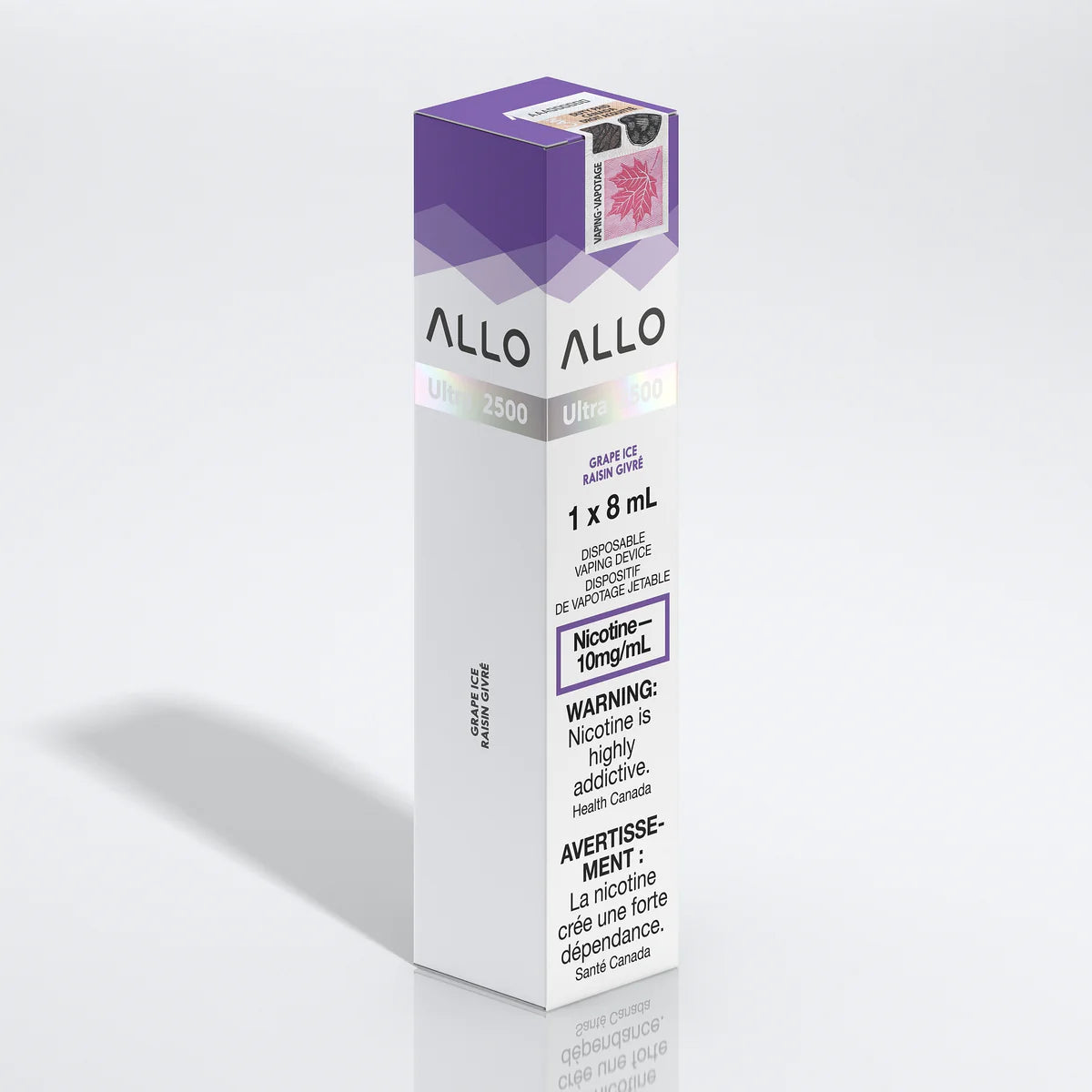 ALLO Ultra 2500 - Grape Ice 10mg