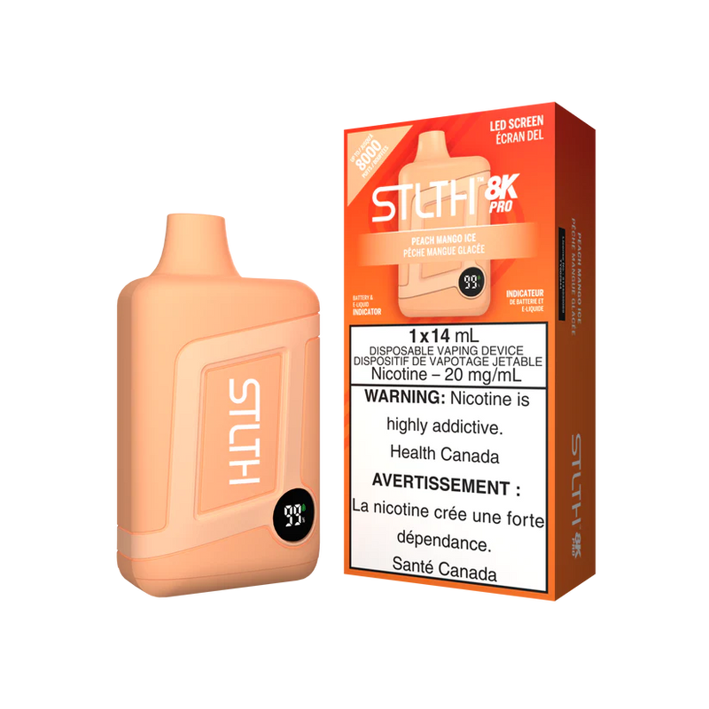 STLTH 8K Pro - Peach Mango Ice 14ml 20mg
