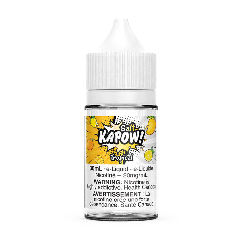 Tropical - KAPOW SALT NIC E-LIQUID - 30ML - 12MG
