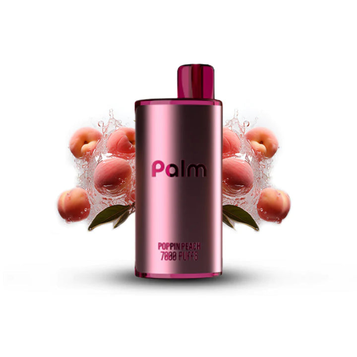 Pop Hit Palm 7000 puffs Poppin Peach 16ml 20 mg