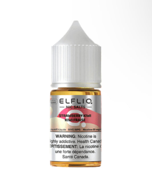 STRAWBERRY KIWI - ELFLIQ NIC SALT E-LIQUID - 30ML - 20MG