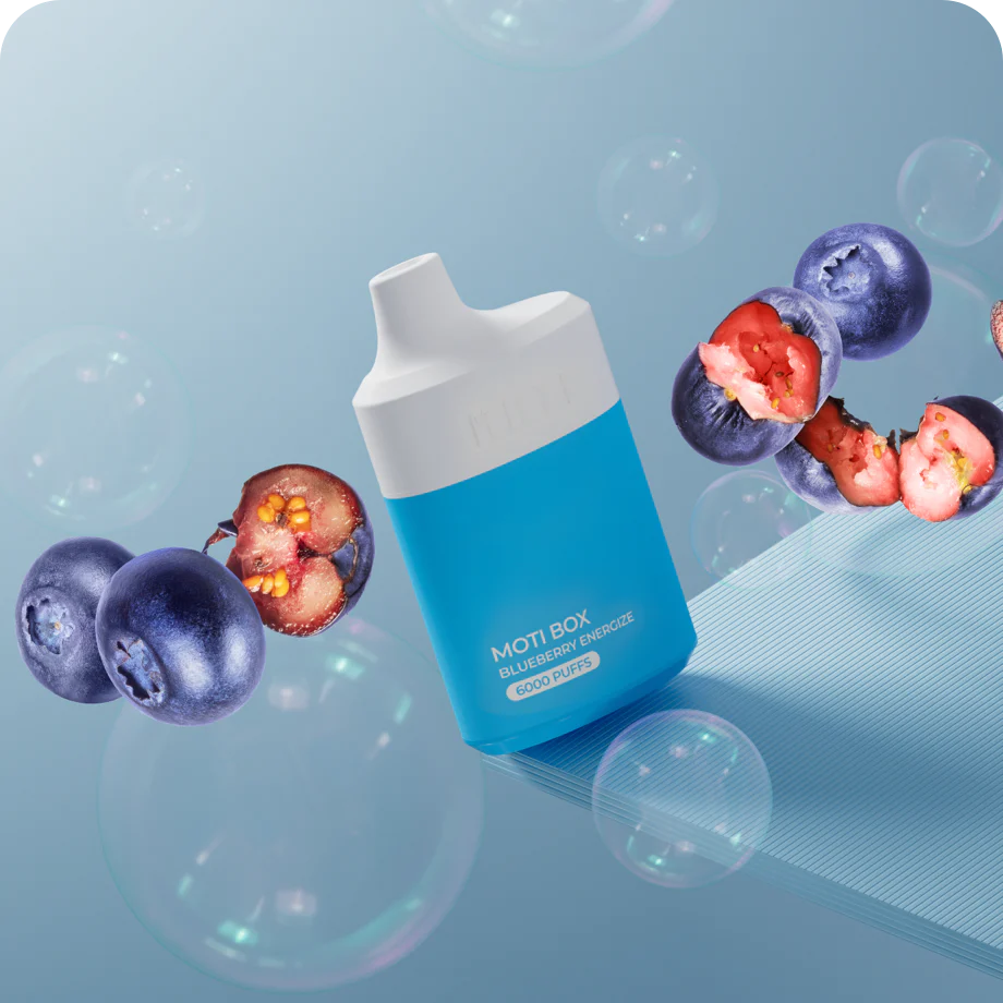 Moti BOX 6000 Blueberry Energize 14ml 20mg