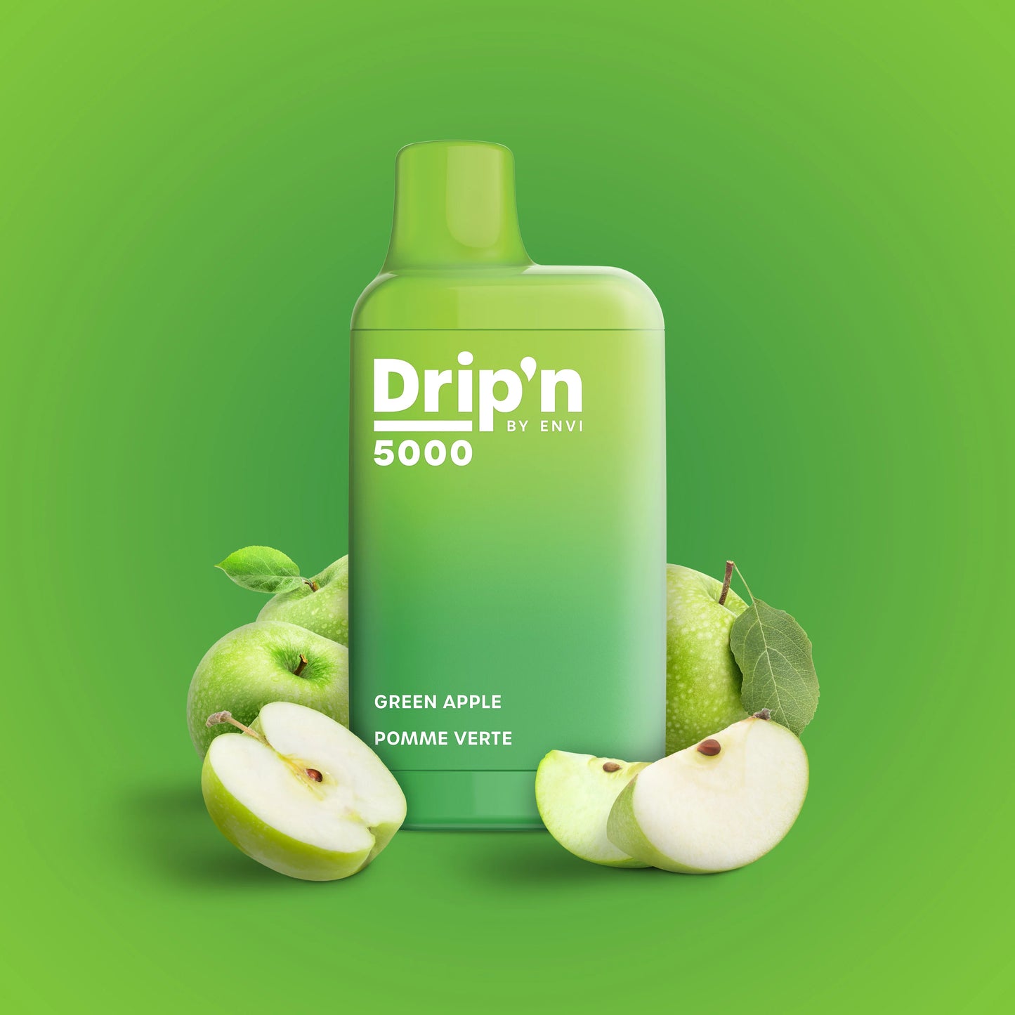 Drip’n By Envi 5000 - Green Apple 10ml 20mg