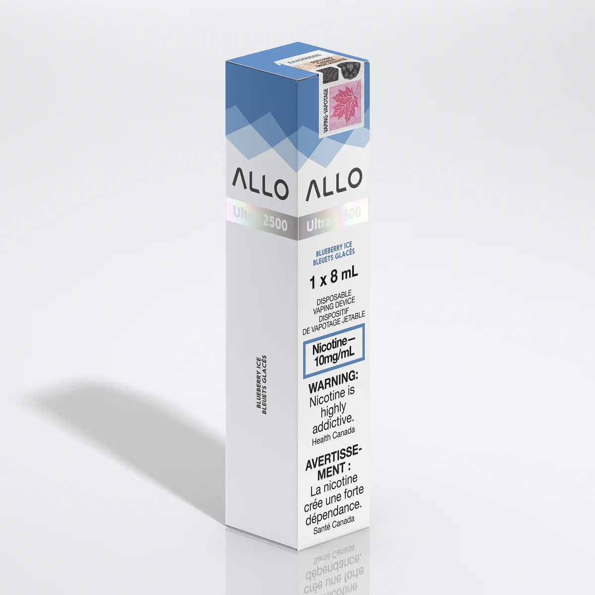 ALLO Ultra 2500 - Blueberry Ice 10mg