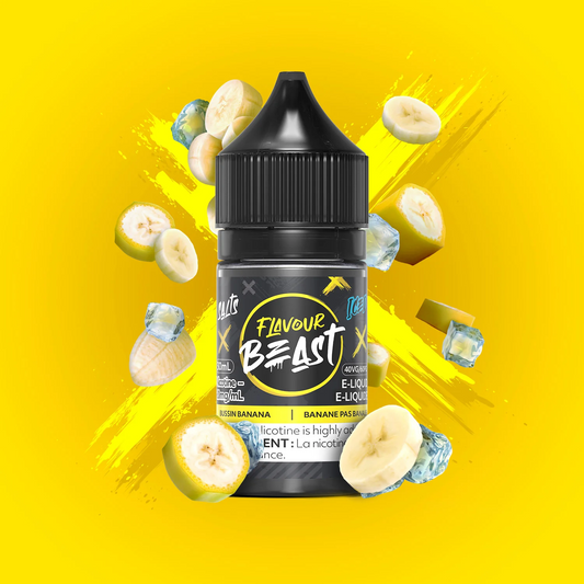 BUSSIN BANANA ICED - FLAVOUR BEAST E-LIQUID - 10MG