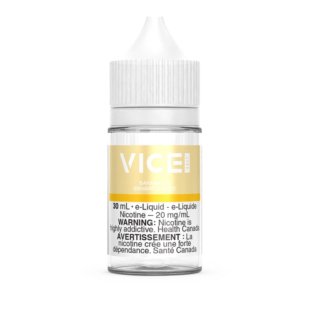 BANANA ICE - VICE SALT NIC E-JUICE - 30ml - 12mg