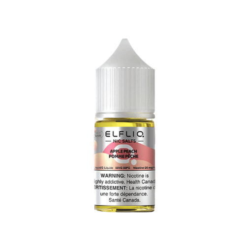 APPLE PEACH - ELFLIQ NIC SALT E-LIQUID - 30ML - 20MG
