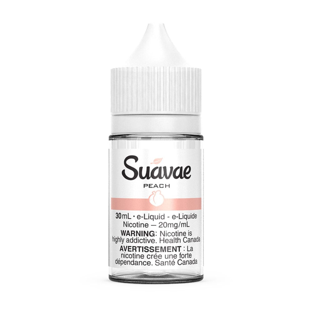 PEACH - SUAVAE SALT NIC E-LIQUID - 30ML -12MG