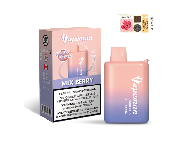 Vapeman 6000 Puffs - Mix Berry 18ml 20mg