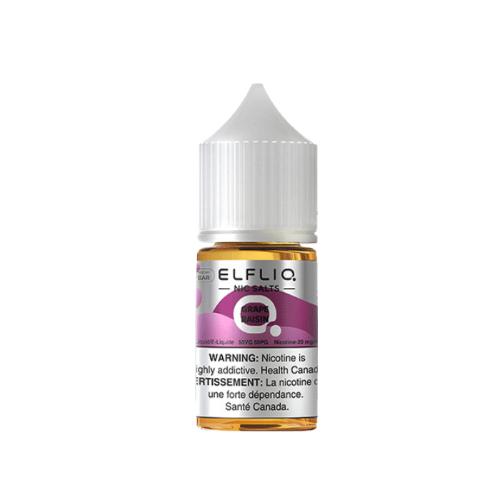 GRAPE - ELFLIQ NIC SALT E-LIQUID - 30ML - 20MG