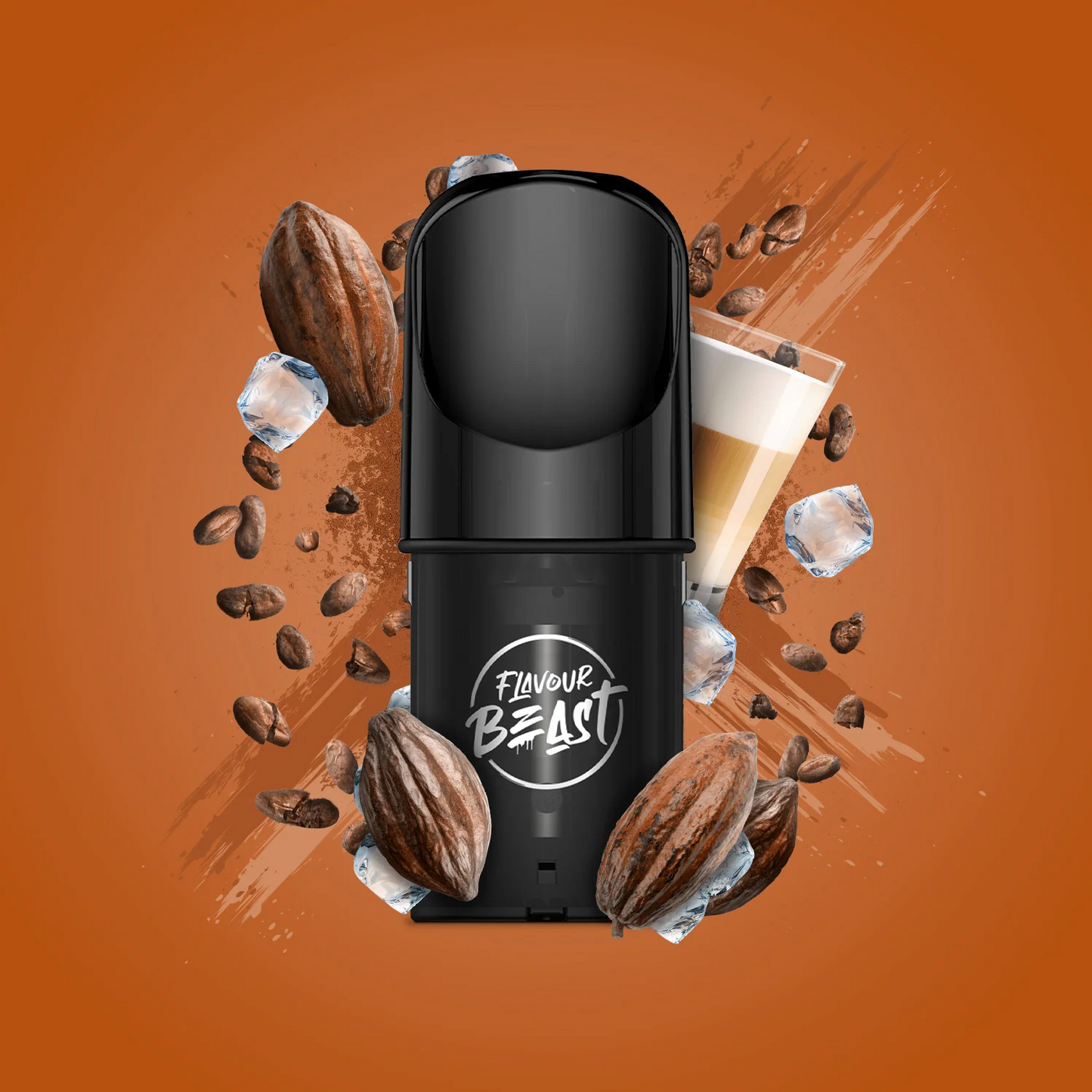 Loco Cocoa Latte Iced - Flavour Beast Pod Pack - 20mg
