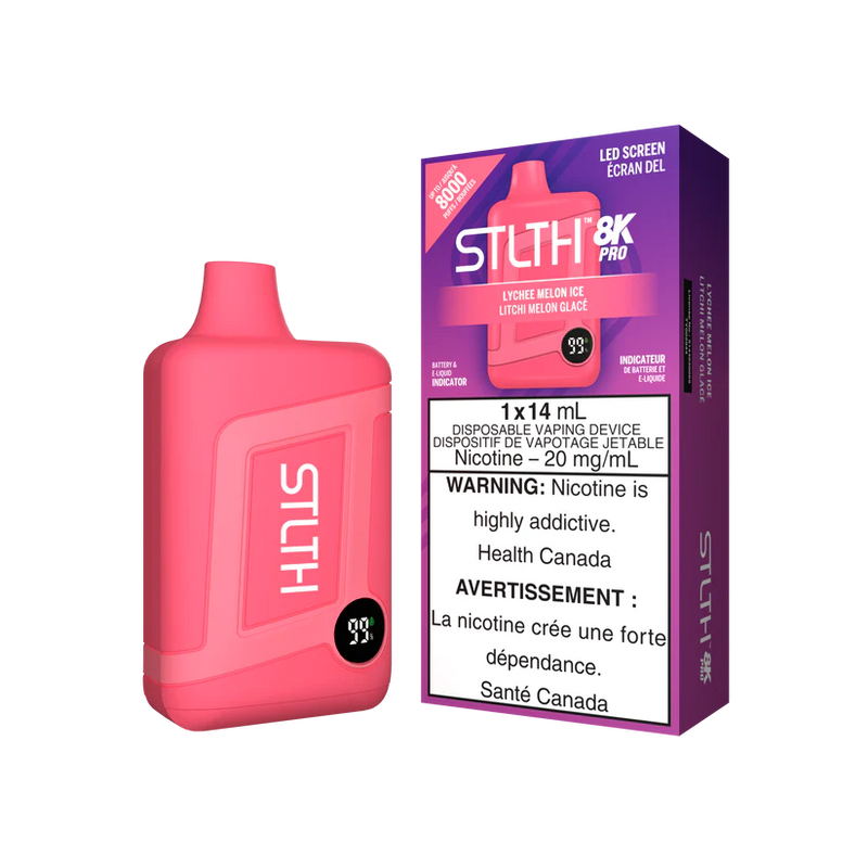 STLTH 8K Pro - Lychee Melon Ice 14ml 20mg